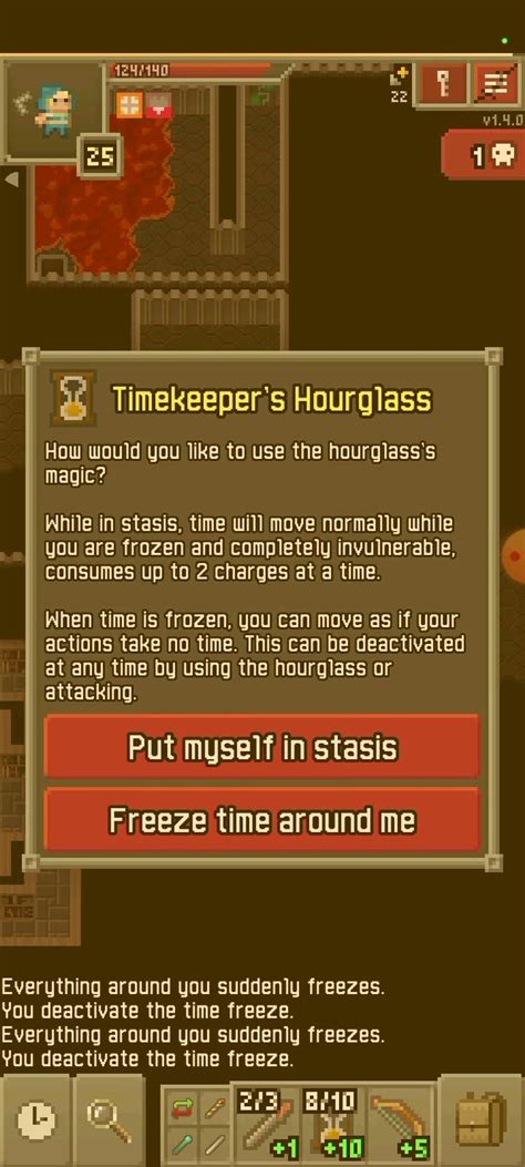 timekeepers hourglass pixel dungeon.